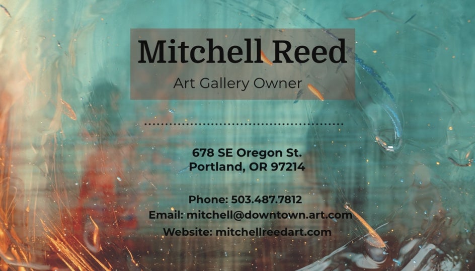 Final result business card