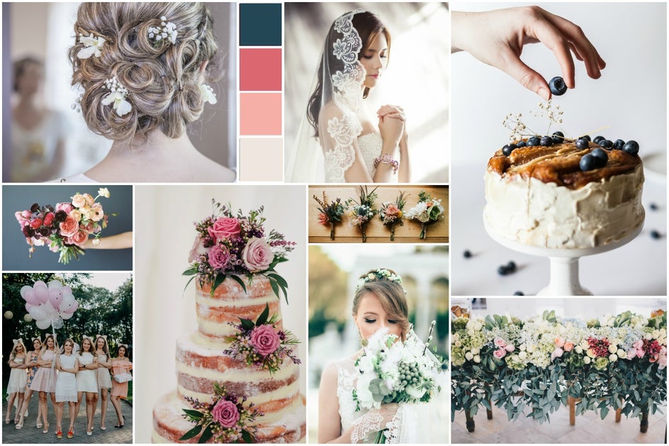 how to make a wedding mood board in BeFunky