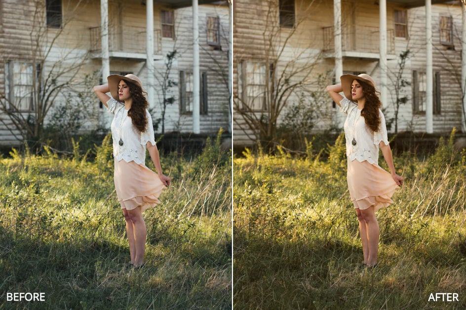 how to color correct photos with BeFunky