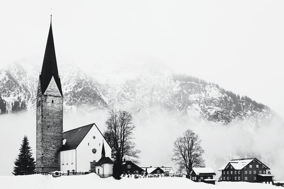 best black and white filters for winter photos