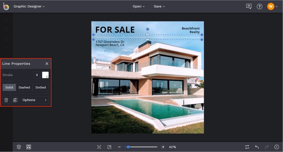 instagram templates for real estate by BeFunky
