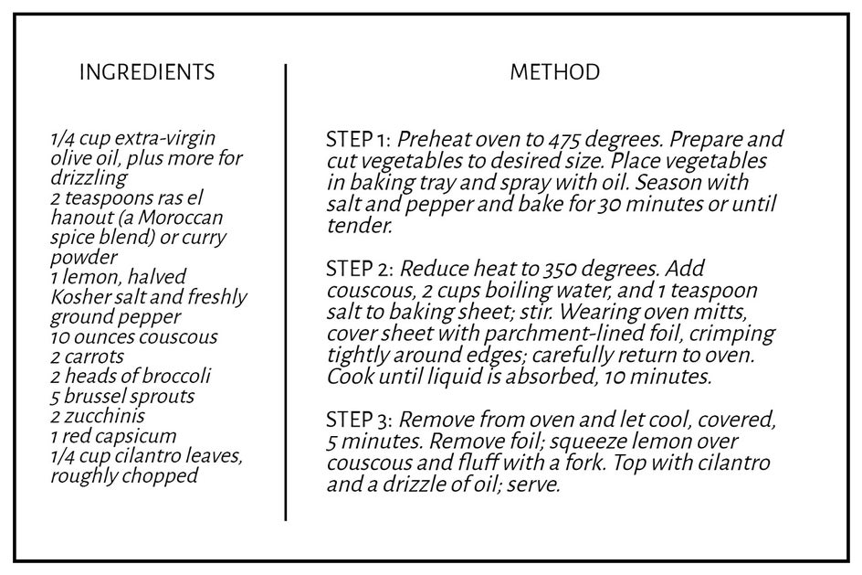 double sided recipe card template in BeFunky Graphic Designer