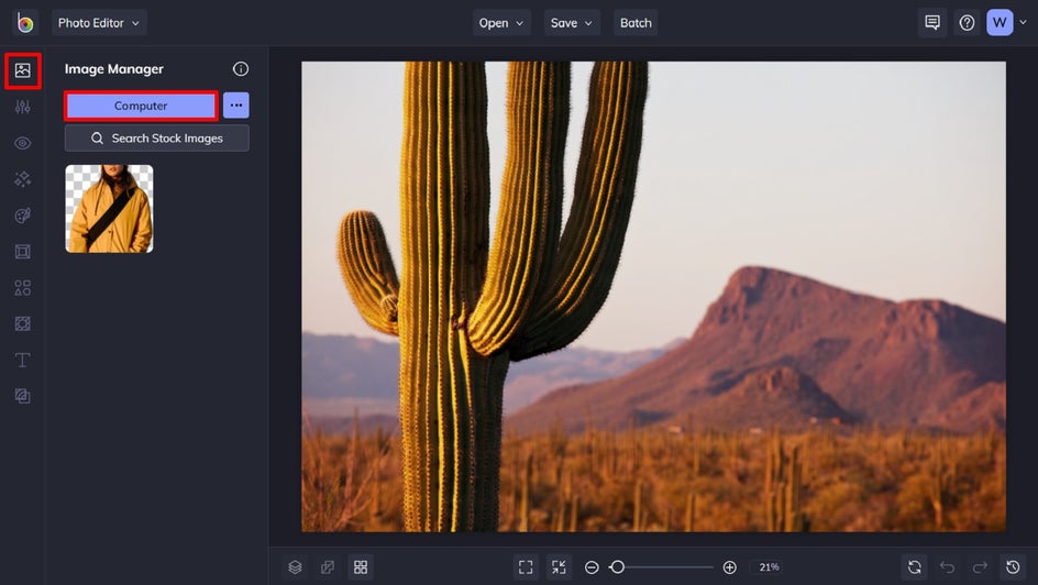 go to image manager