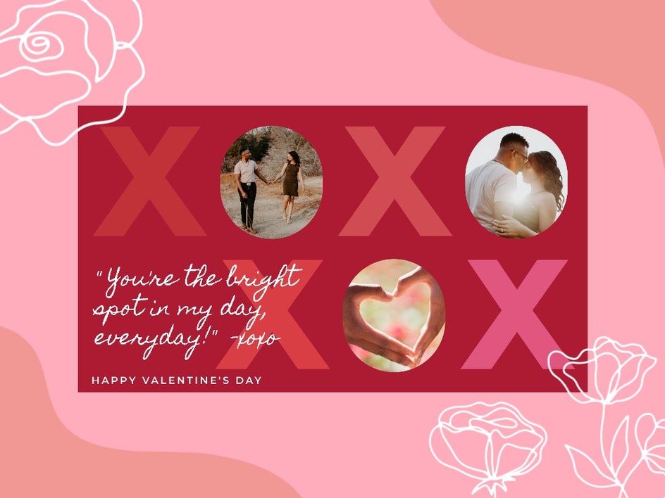 valentines day collage final