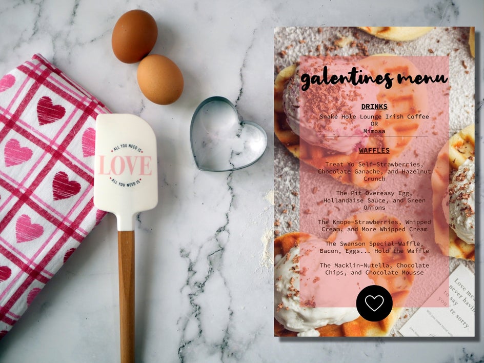 galentines menu