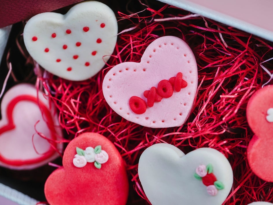 valentines day baked goods