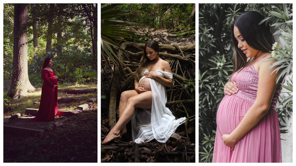 nature maternity photoshoot