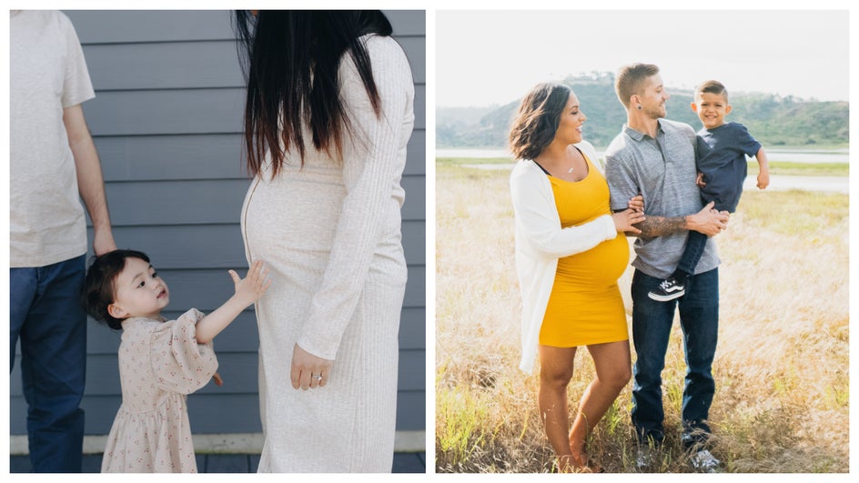 family maternity photoshoot