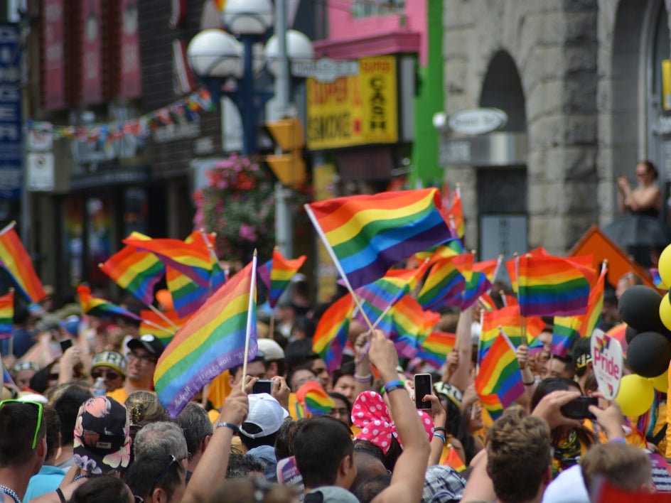 pride flags